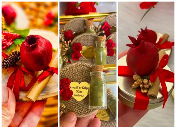 عکس ایده گیفت شب یلدا برای عروس