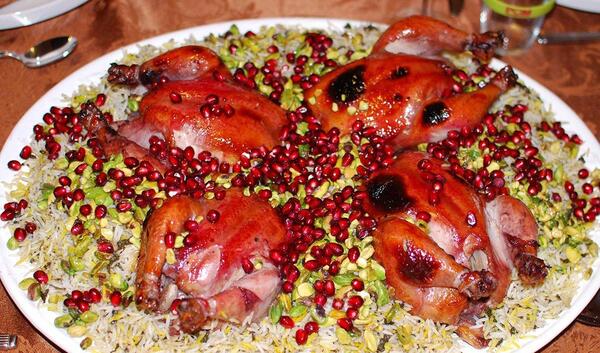 عکس ایده غذا شب یلدا