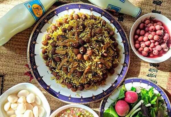 عکس ایده غذا شب یلدا