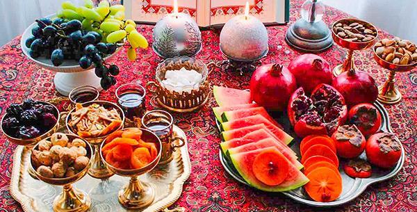 عکس ایده غذا شب یلدا