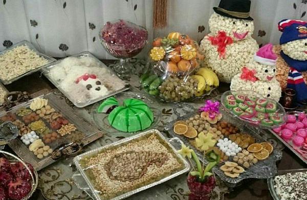 عکس ایده غذا یلدا