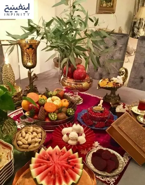 عکس ایده غذا یلدا