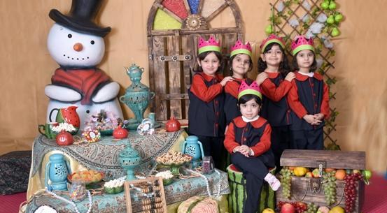 عکس ایده شب یلدا برای مهدکودک