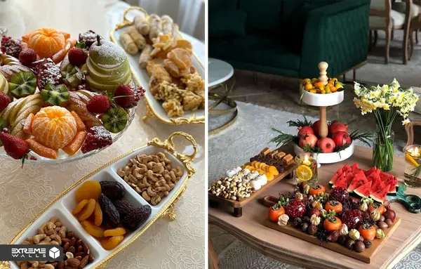 عکس ایده تزیین شب یلدا در خانه