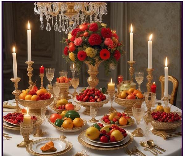 عکس ایده جشن شب یلدا
