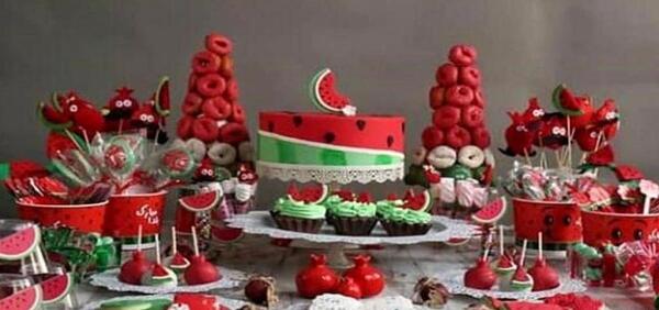 عکس ایده جدید واسه شب یلدا