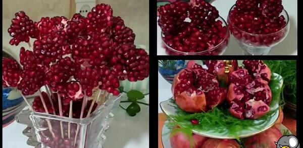 عکس ایده تزیینات برای شب یلدا