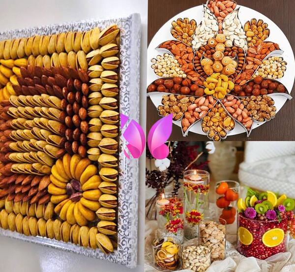 عکس ایده تزیینات برای شب یلدا
