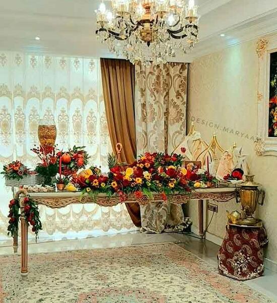 عکس ایده جدیدترین تزیینات شب یلدا