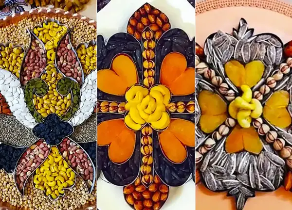 عکس ایده آجیل شب یلدا