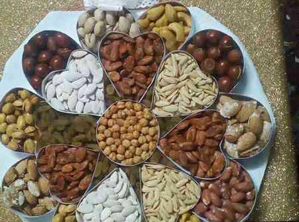 عکس ایده آجیل شب یلدا
