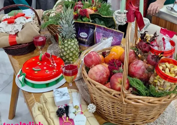 عکس ایده برای شب یلدایی عروس