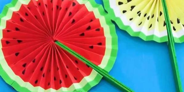 عکس ایده کاردستی برای شب یلدا با کاغذ رنگی