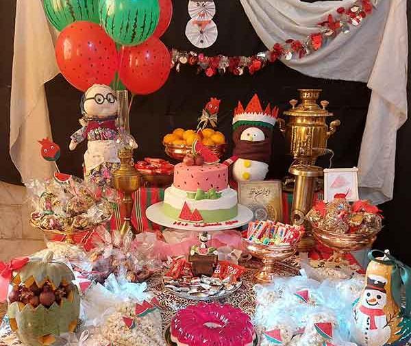 عکس ایده برای یلدای کلاس اول