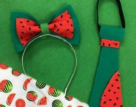 عکس ایده کاردستی با نمد برای یلدا