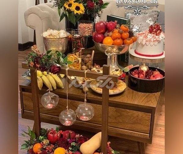 عکس ایده برای یلدا عروس