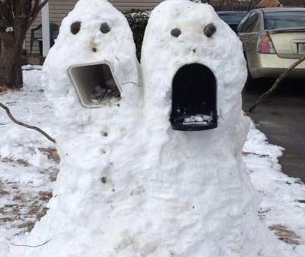 عکس برف با شیره