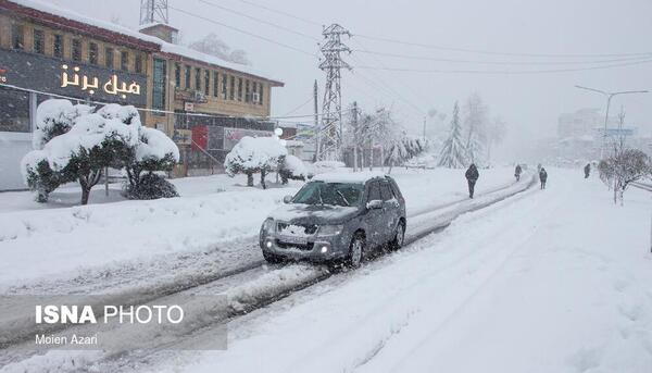 عکس برف یخبندان