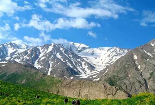 عکس تونل برفی لرستان