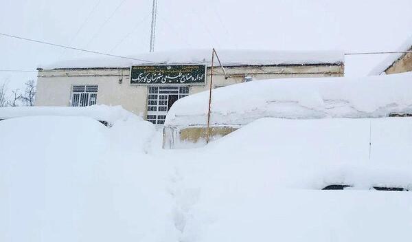 عکس از برف کوهرنگ