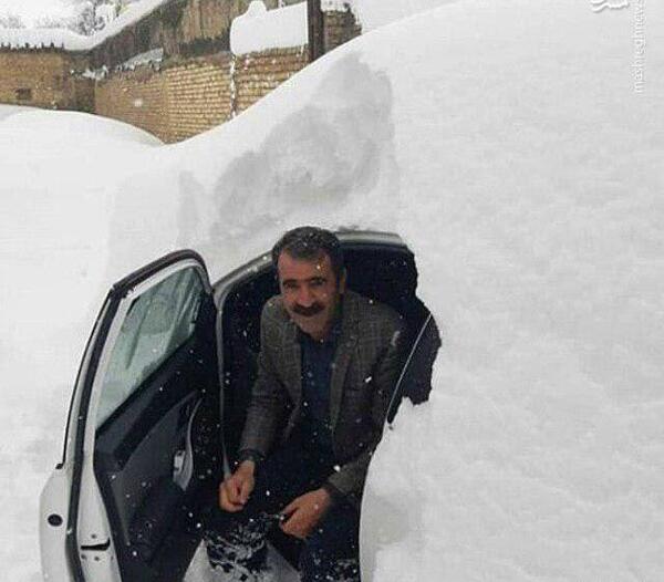عکس برف امسال کوهرنگ