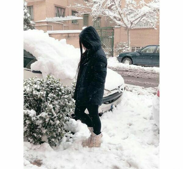 عکس فیک برف بازی