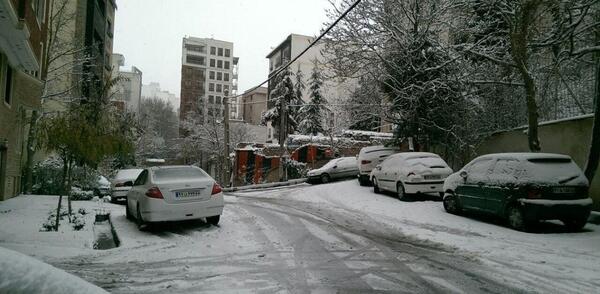 عکس های برف شمال