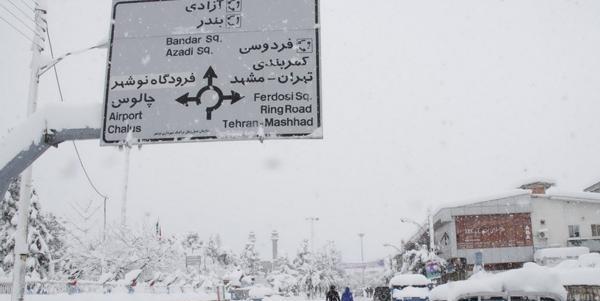 عکس های برف شمال