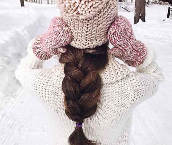 ژست عکس برفی اینستا