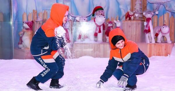 عکس برف در مشهد امروز