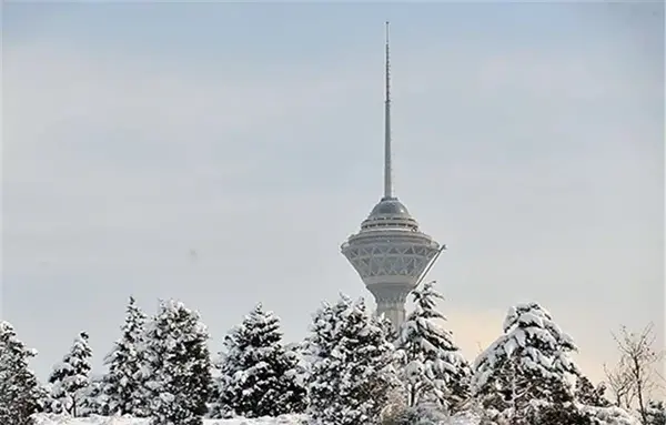 عکس از برف تهران