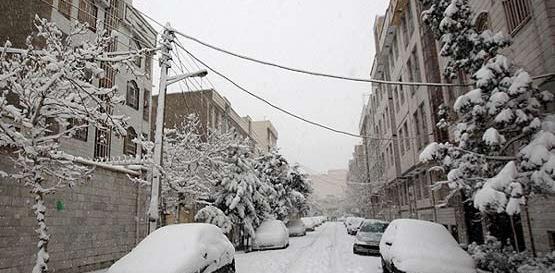 عکس از برف تهران