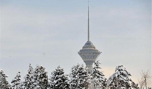 عکس های برف تهران
