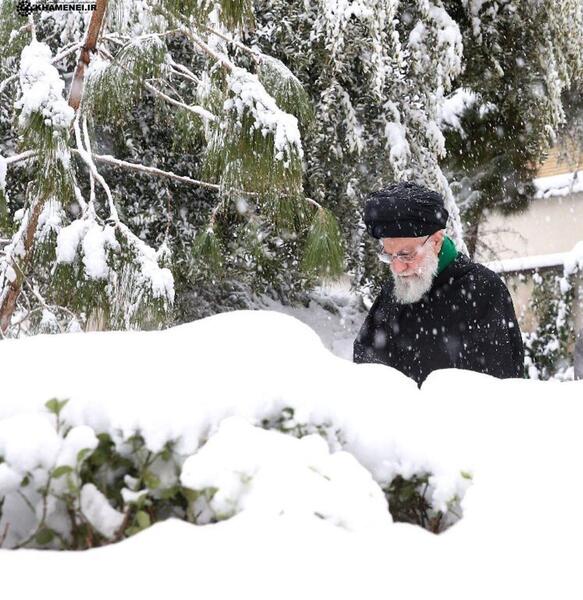 عکس های برف امروز تهران