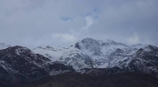 عکس برف مرز ایران ترکیه