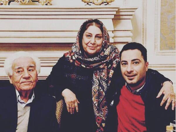 عکس پدر و مادر اندی