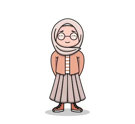 عکس پدر و مادر کارتونی با حجاب