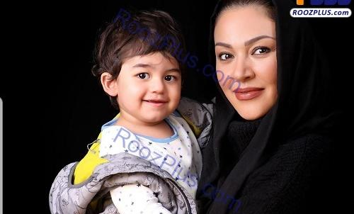 عکس مادر و پسر قدیمی