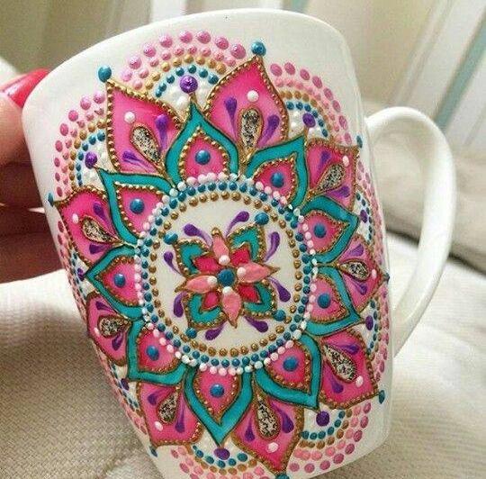عکس نقاشی لیوان ساده و زیبا
