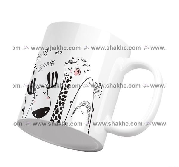 عکس نقاشی لیوان ساده و زیبا