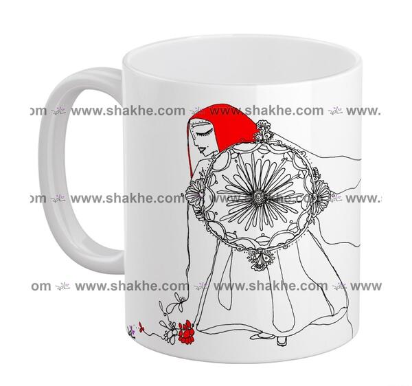 عکس نقاشی ساده لیوان قهوه