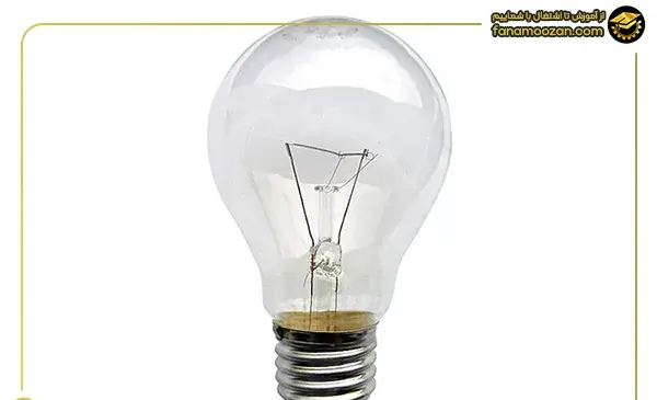 عکس نقاشی لامپ روشن