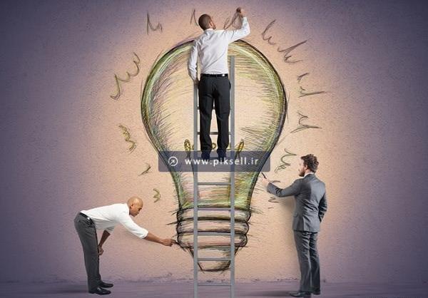 عکس نقاشی لامپ کم مصرف