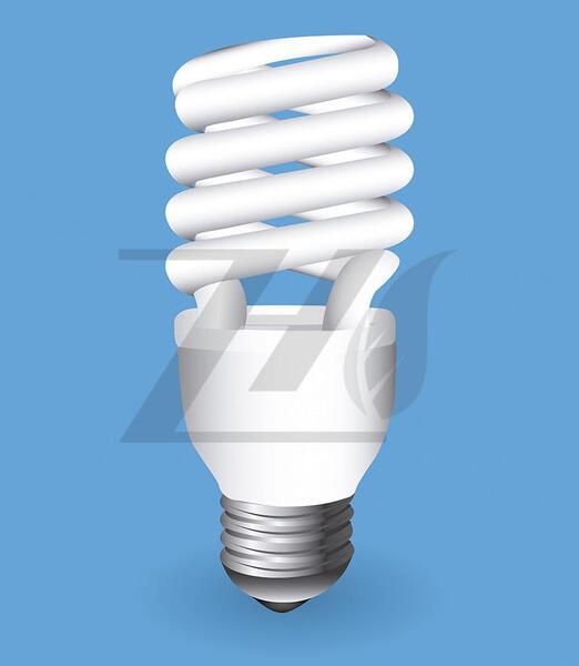 عکس نقاشی لامپ کم مصرف