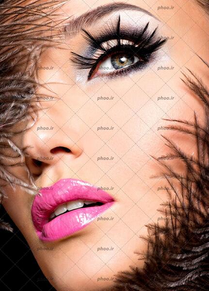 عکس صورت زیبای زن