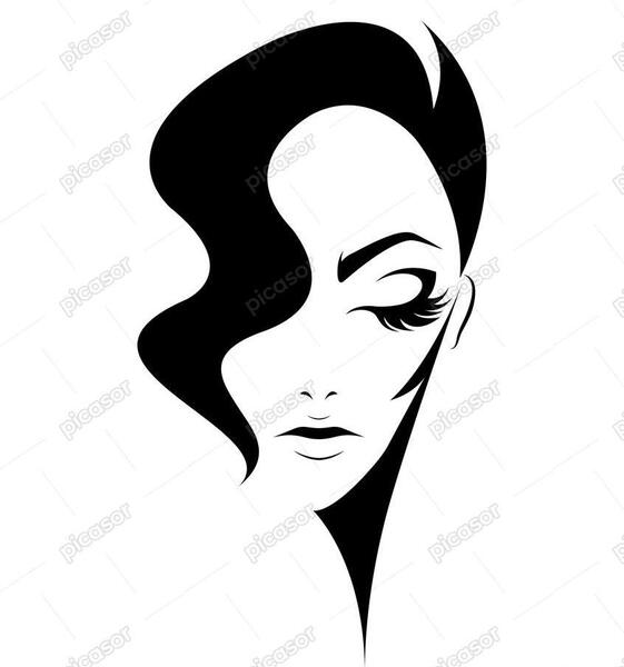 عکس زن برای سالن زیبایی