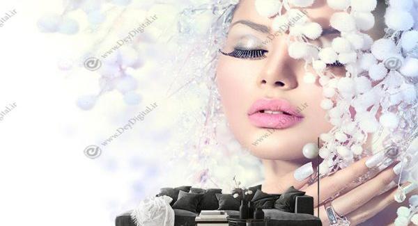 عکس چهره زن برای سالن زیبایی