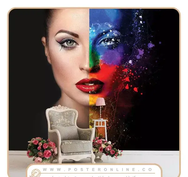عکس چهره زن برای سالن زیبایی