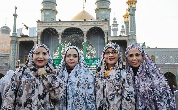 عکس زنان زیبای چادری