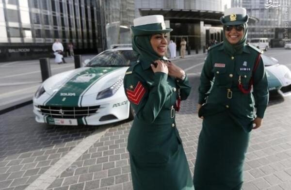 عکس زن پلیس زیبا ایرانی